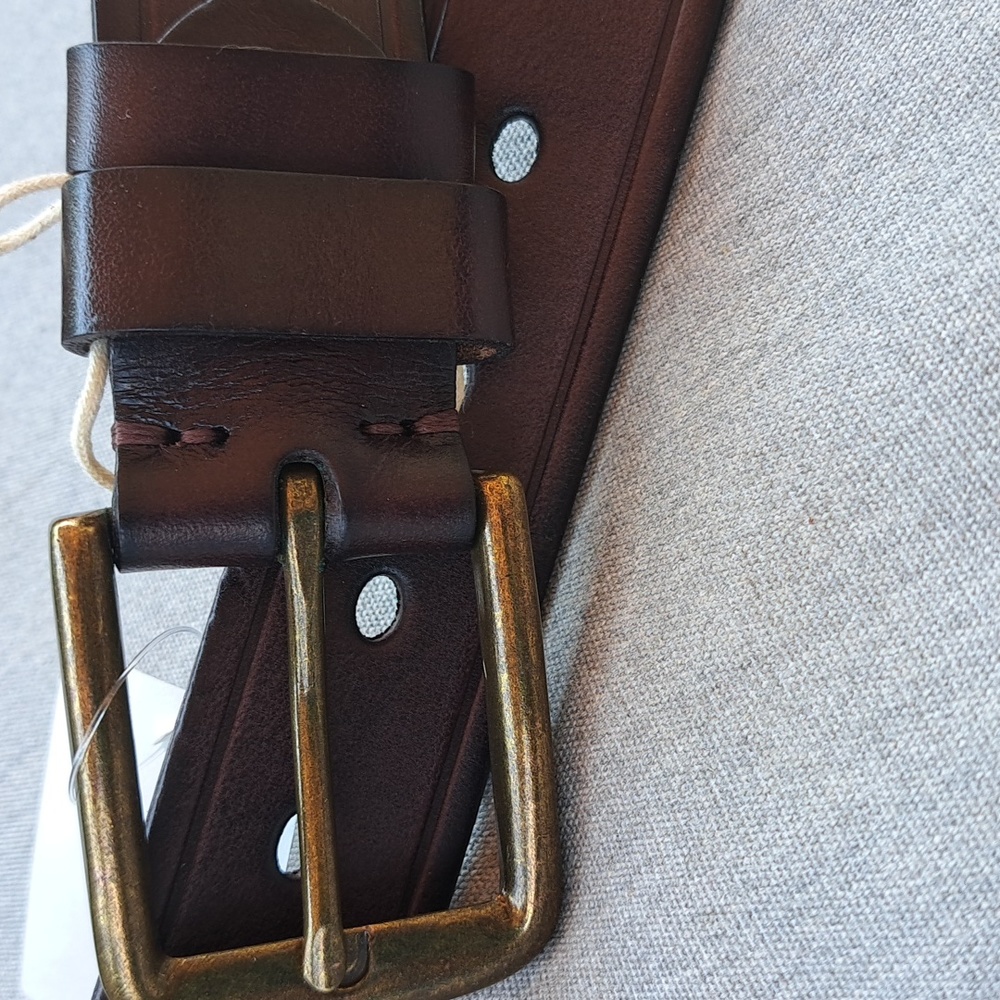 Hand made Leather Belt NWOT